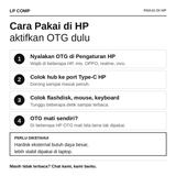 OTG Type C USB Hub Depixel High Speed 1x USB 3.0 3x USB 2.0 Kompatibel Laptop Garansi 1 Tahun - foto 4