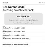 Cover Pelindung Keyboard MacBook Pro Silikon A1278 A1286 A1297 A1502 13 15 17 Inch 2009-2015 - foto 2
