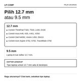 Caddy Laptop SATA HDD SSD 9.5mm 12.7mm Universal Optical Bay Converter Hardisk Slim Slot Tebal Tipis - foto 2