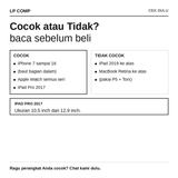 Obeng Set iPhone Apple Watch iPad Pro 2017 Pentalobe 0.8 P2 Triwing 0.6 Y000 Phillips 1.5 3in1 - foto 2