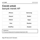 Jarum Ejector SIM Card HP Tray Kartu Tusukan Simcard Tusuk Handphone Buka Slot Colokan Lubang Tool - foto 8