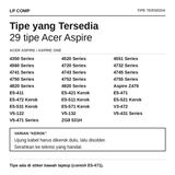 Kabel Flexible Switch ON OFF Power Button Acer Aspire 4741 E5-471 V5-431 V5-471 FPC Tombol Laptop - foto 2