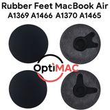 2pcs Karet Kaki MacBook Air A1369 A1466 A1370 A1465 Rubber Feet Pengganti - foto 1